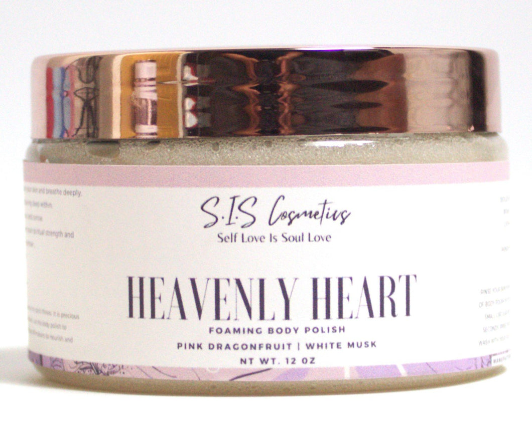 Heavenly Heart Foaming Body Polish - S.I.S Cosmetics