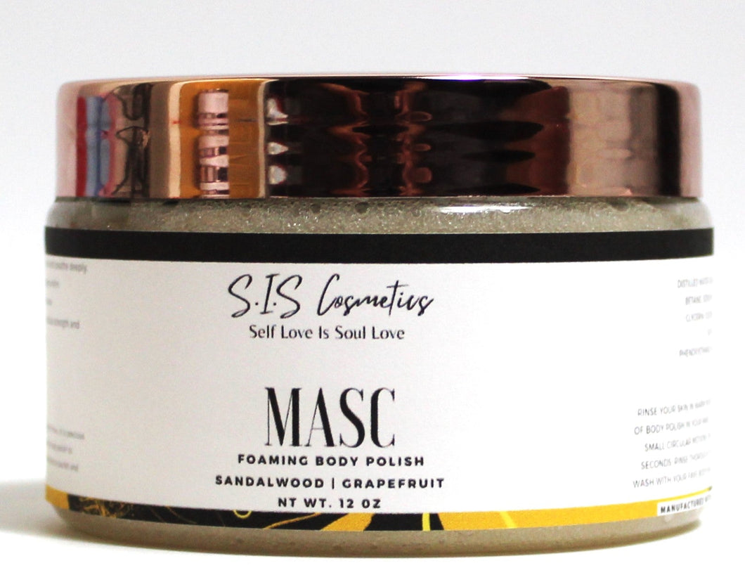 Masc Foaming Body Polish - S.I.S Cosmetics