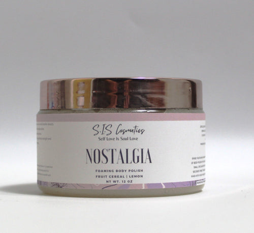 Nostalgia Foaming Body Polish - S.I.S Cosmetics