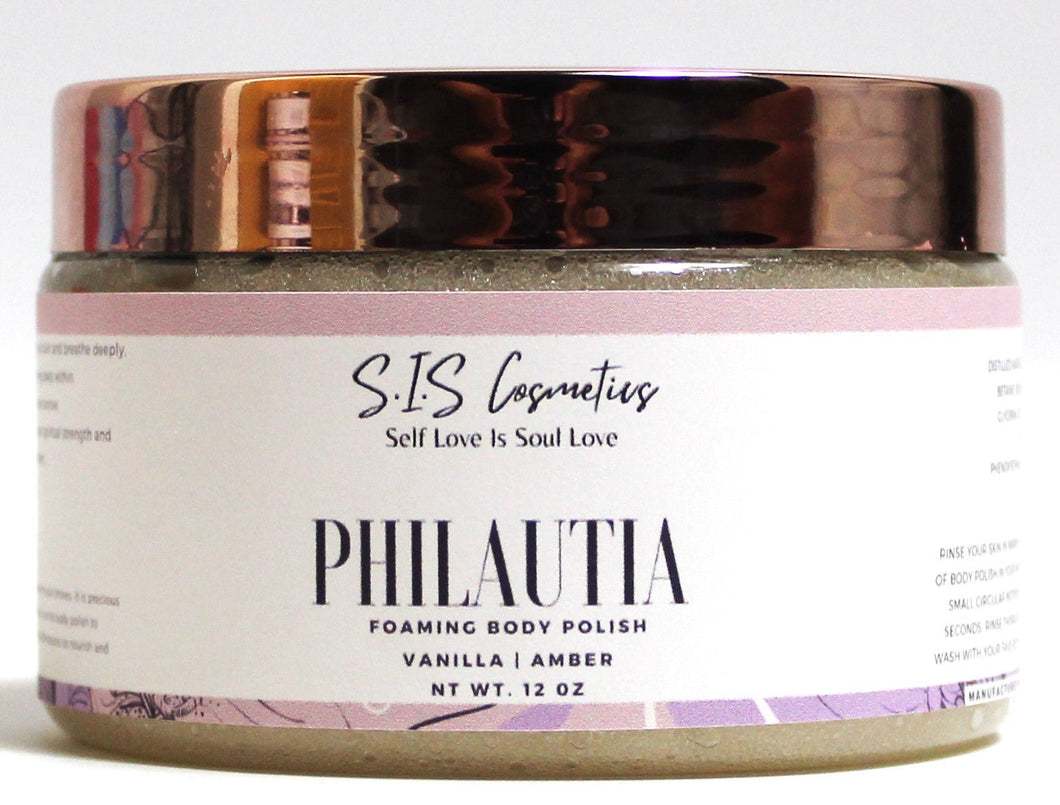 Philautia Foaming Body Polish - S.I.S Cosmetics